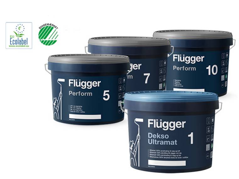 Dekso og Perform serier erstatter Flutex produkter. Miljømærker EU-Ecolabel og Svanemærket.