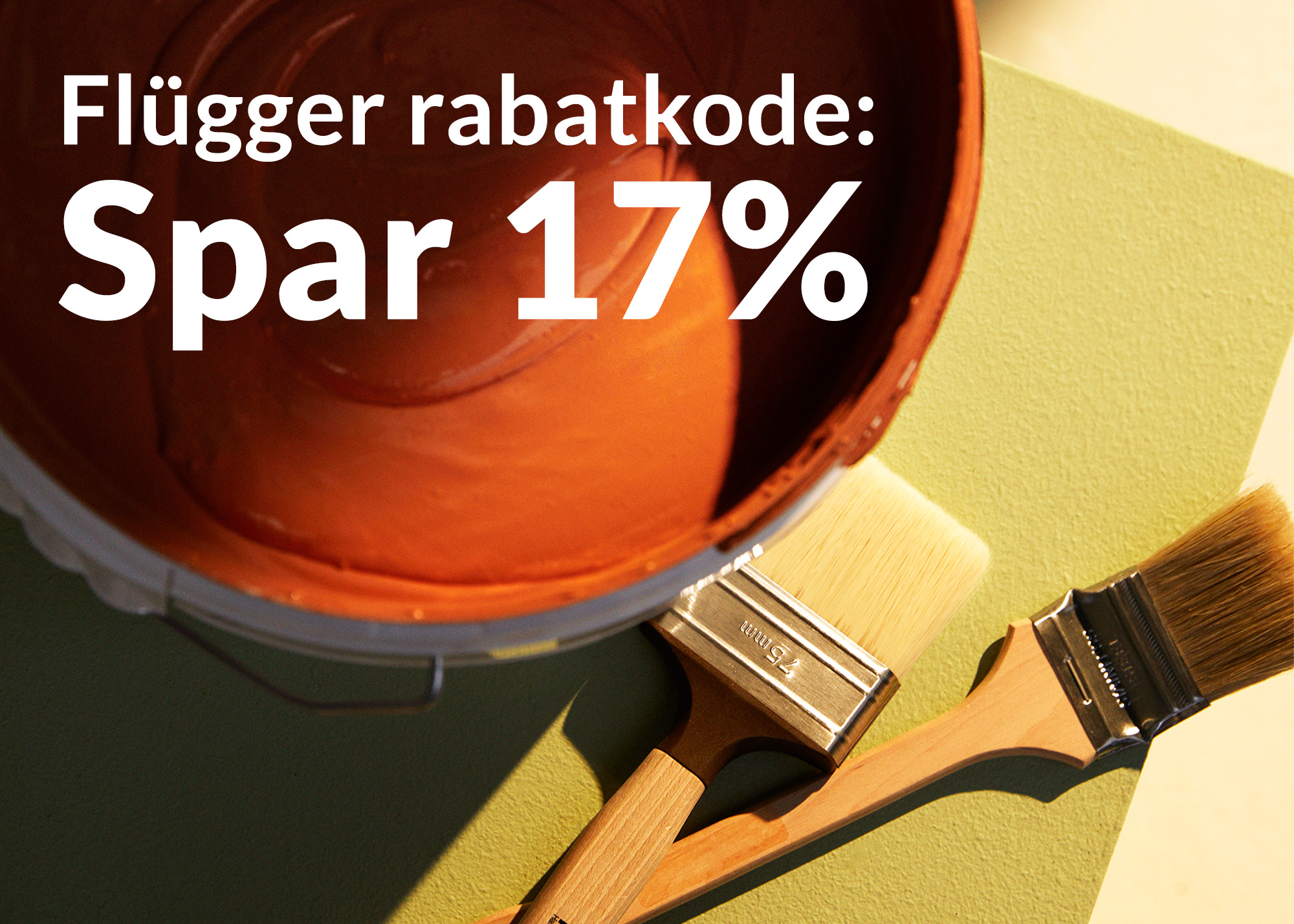 Flügger Rabatkode | Spar Penge På Maling Og Tilbehør