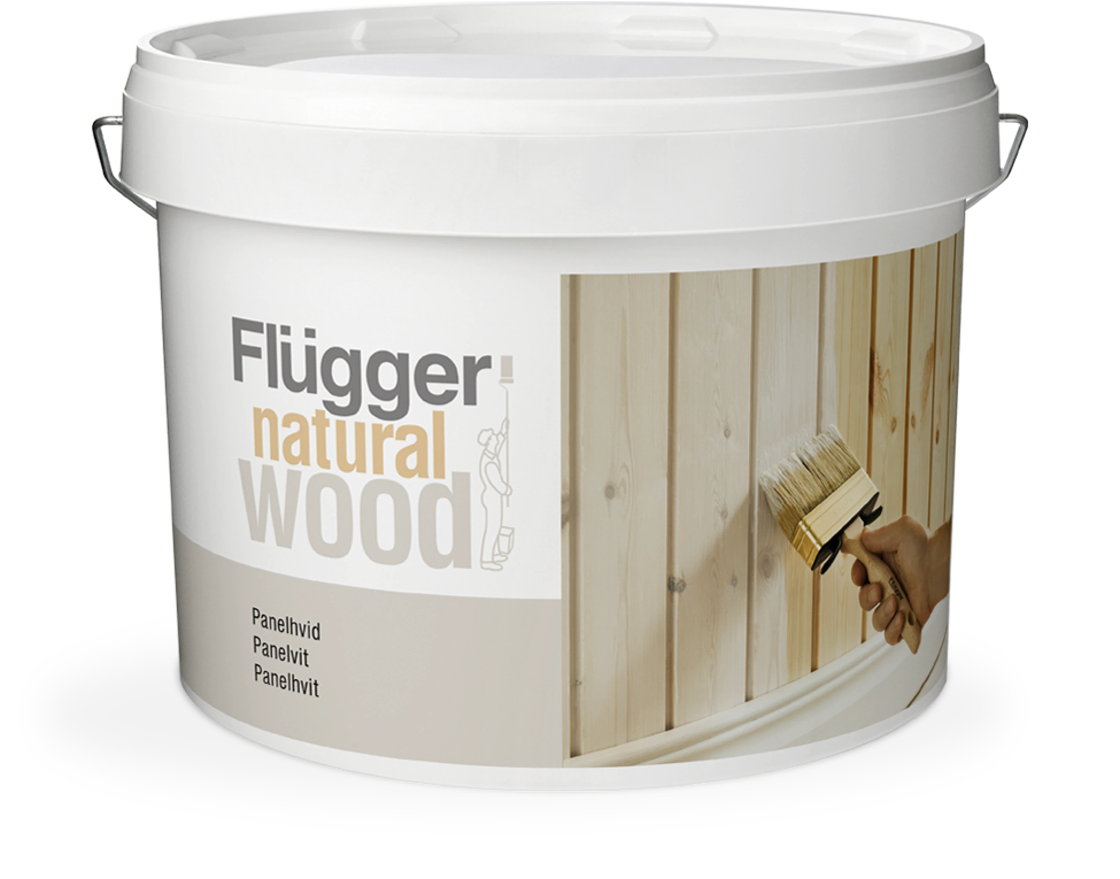 Panelhvit beis - Flügger Natural Wood Panelhvit