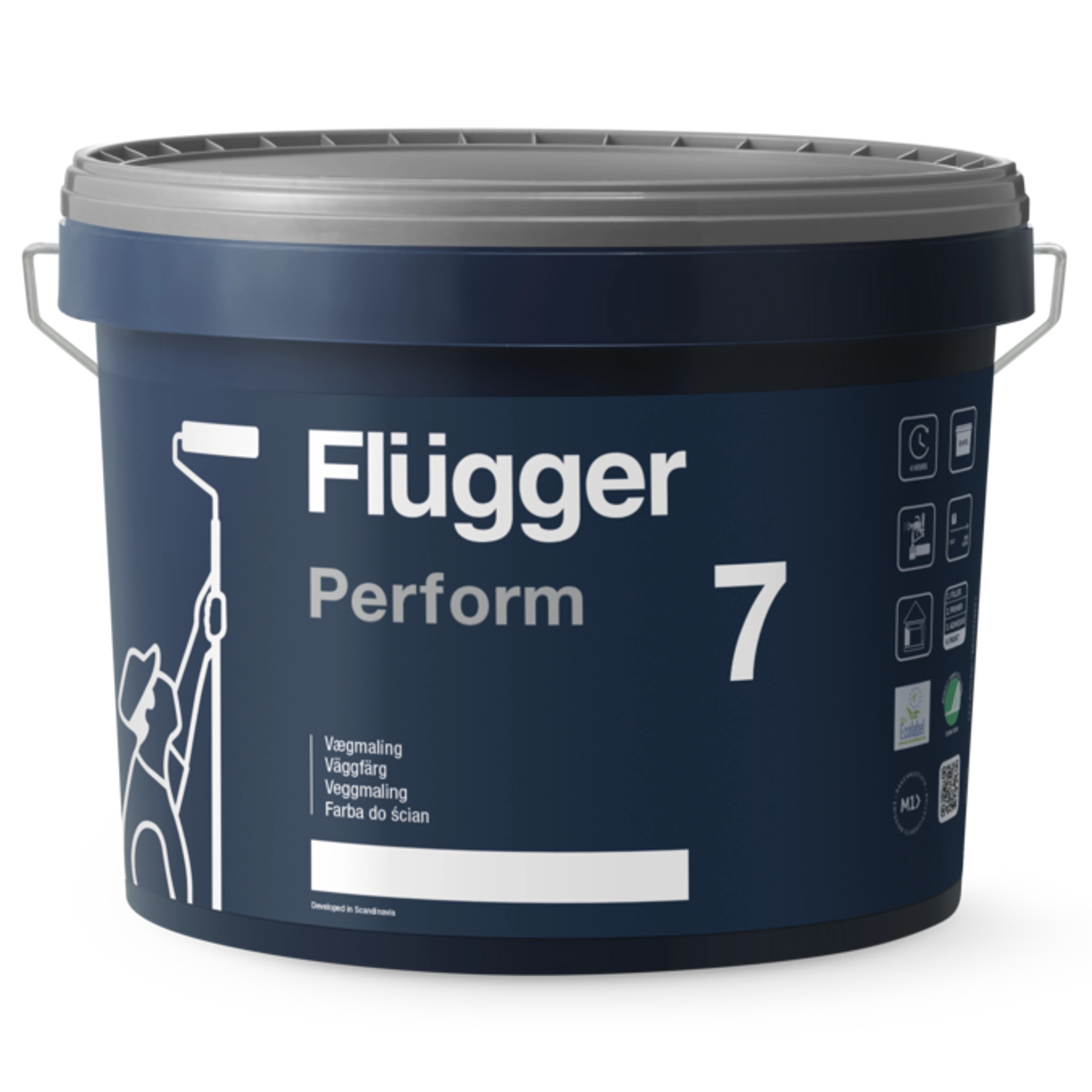 Vægmaling - Flügger Perform 7
