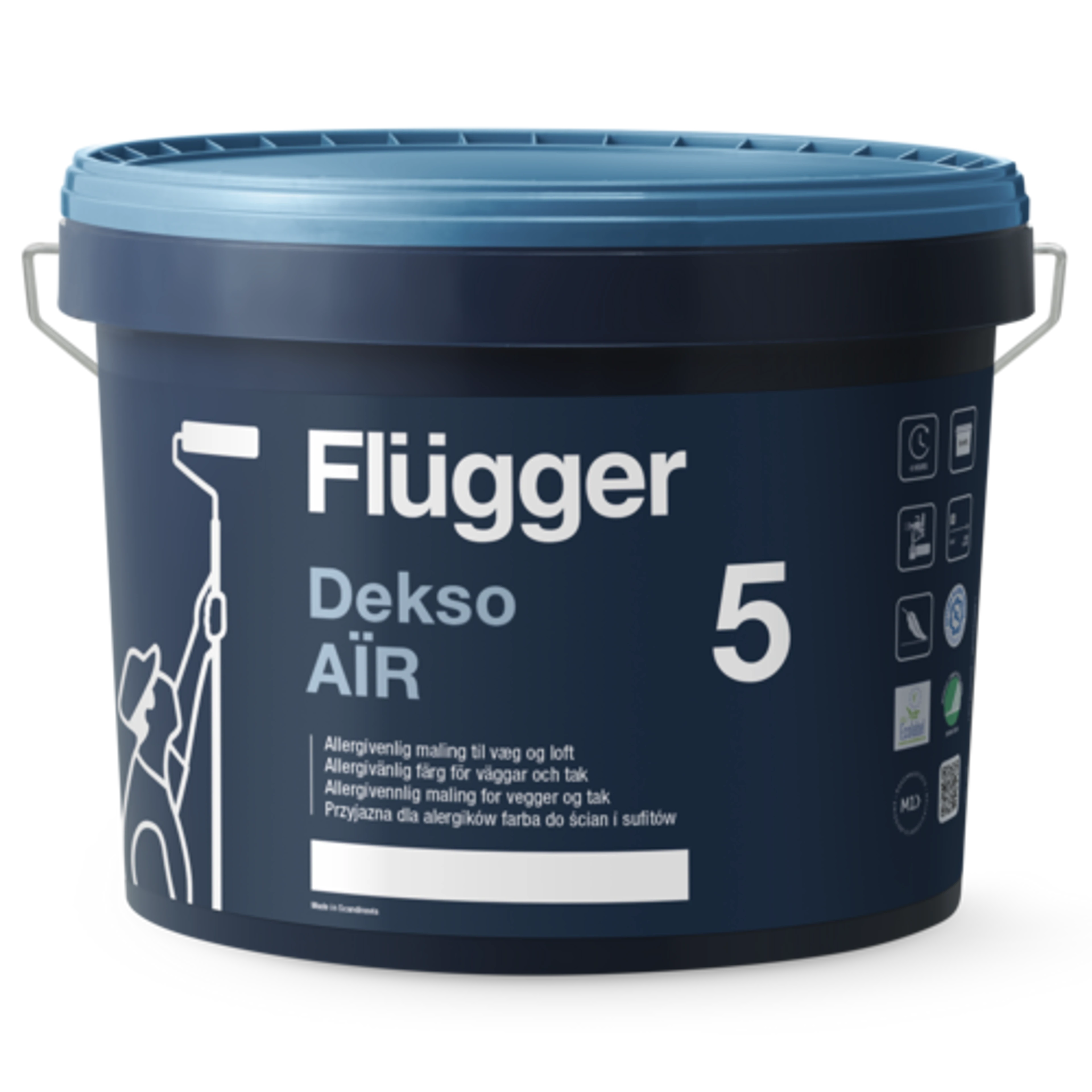 Allergivenlig Vægmaling - Flügger Dekso AÏR