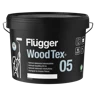 Flügger 05 Wood Tex - Extra hållbar, halvmatt fasadfärg till trä