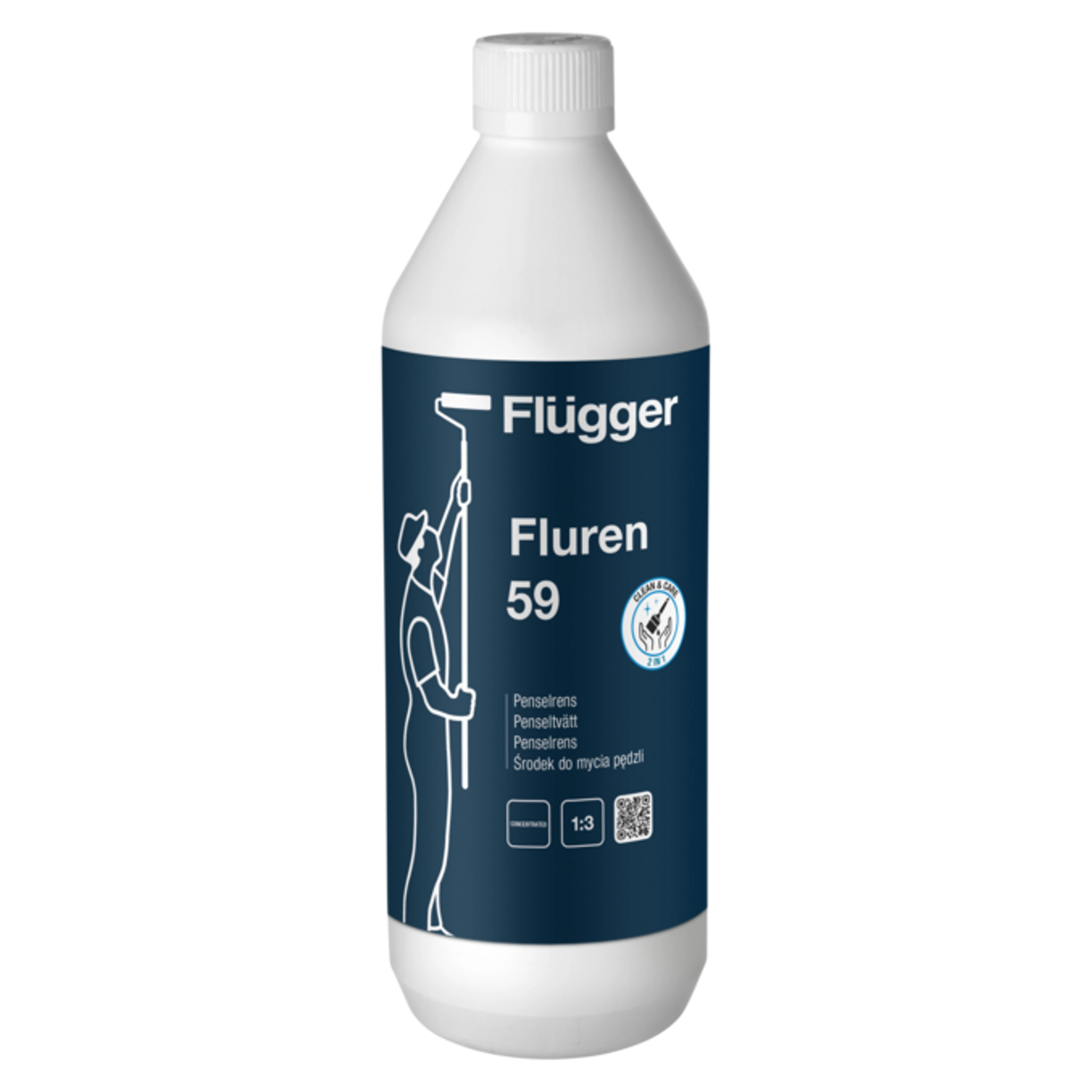 Penselrens - Flügger Fluren 59