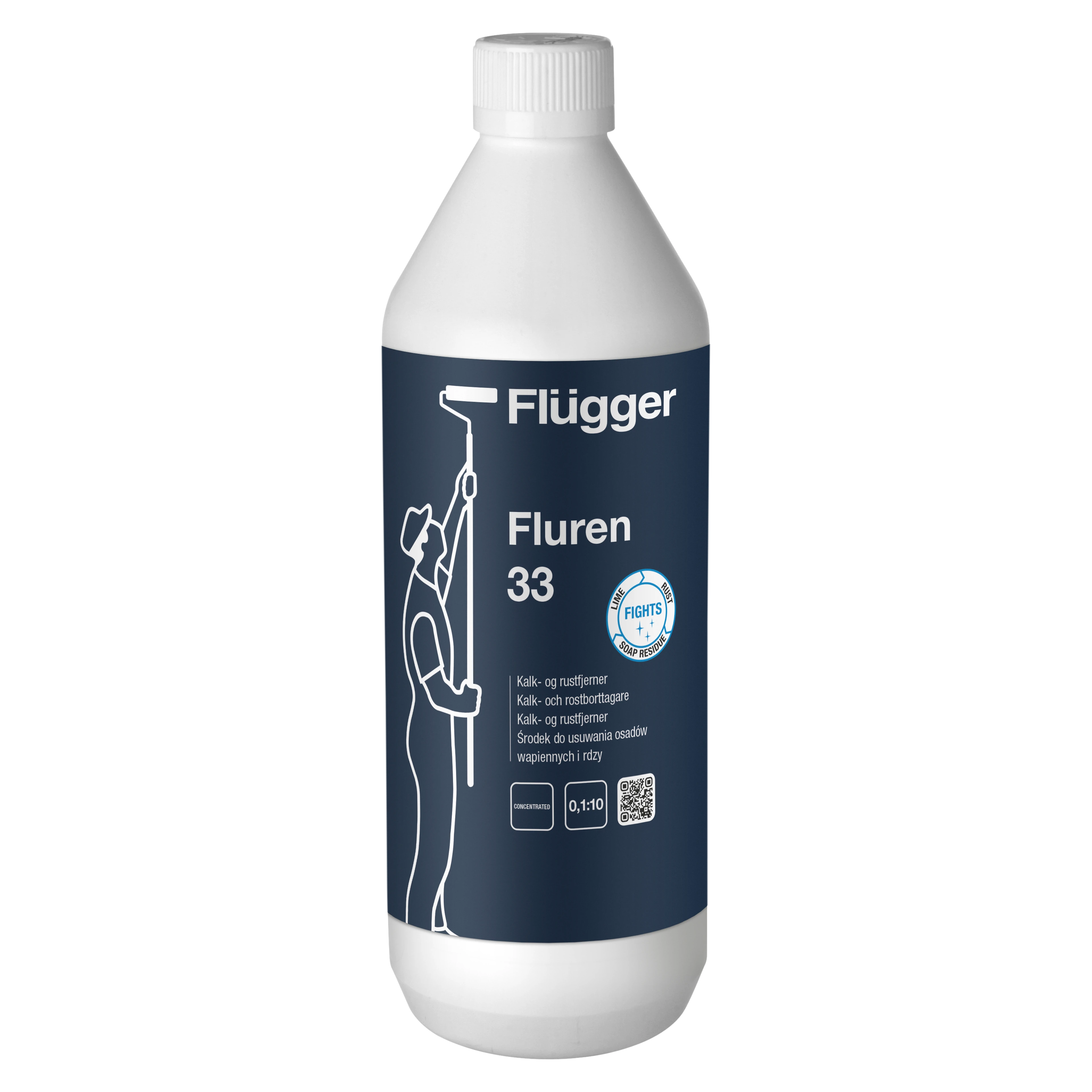 Kalk- og rustfjerner - Konsentrert Fluren 33 - Flügger