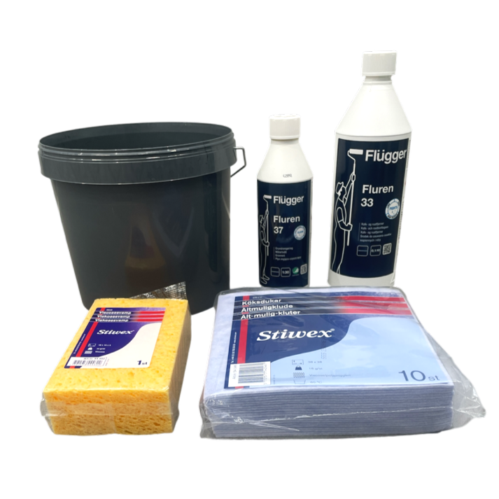 Rengöringsset - Flügger rekommenderar
