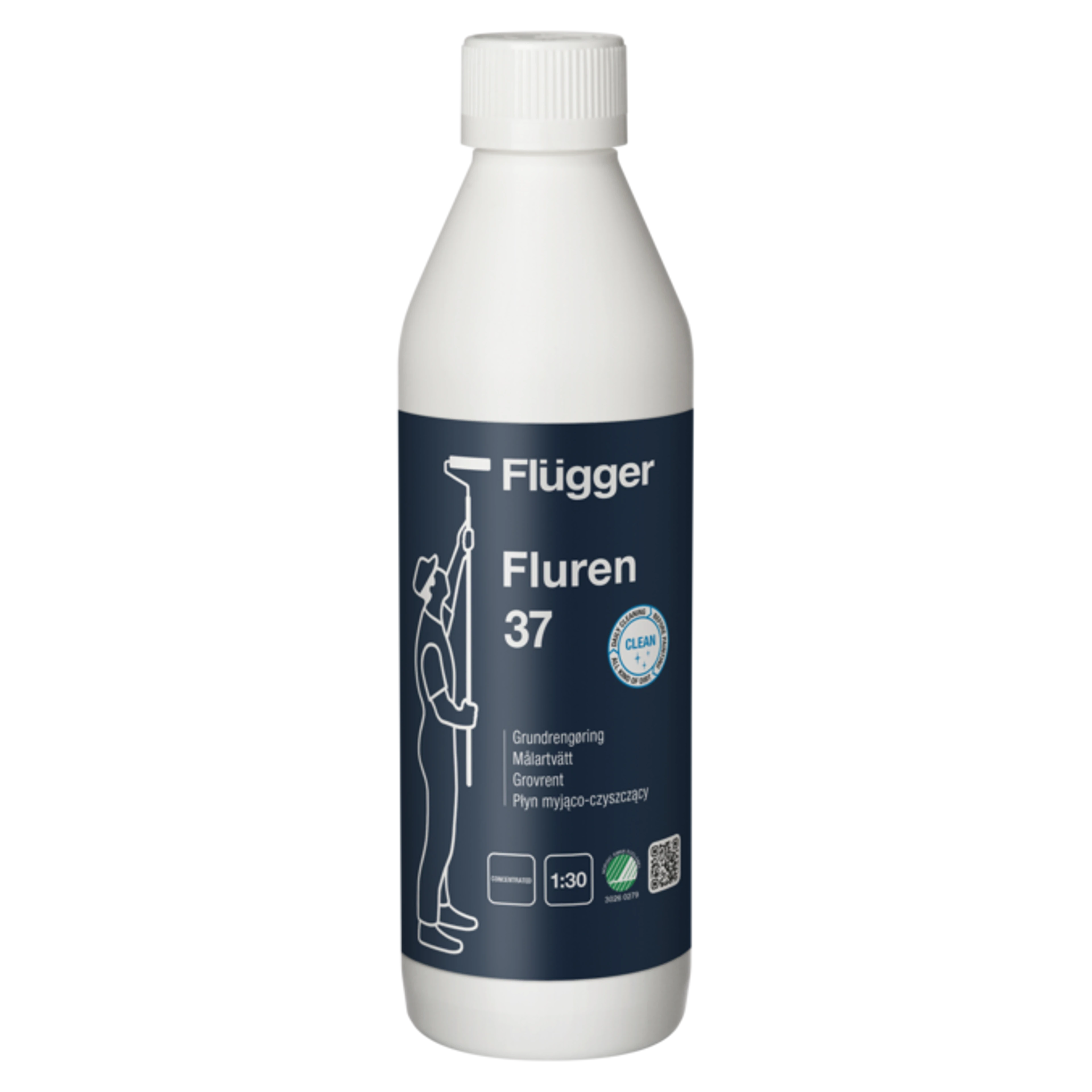 Flügger Fluren 37 - Grunnrengjøring