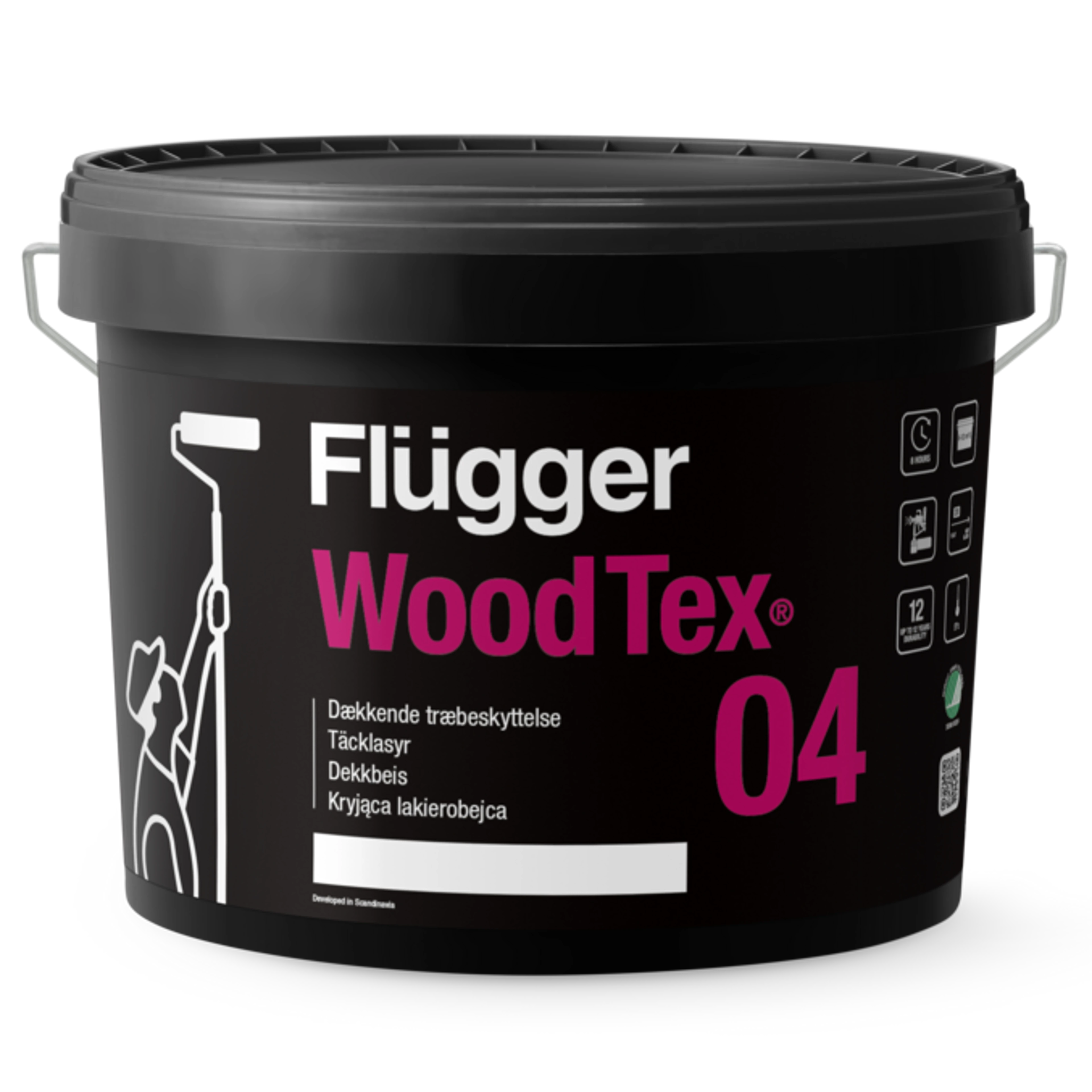 Dekkende Trebeskyttelse - Flügger 04 Wood Tex