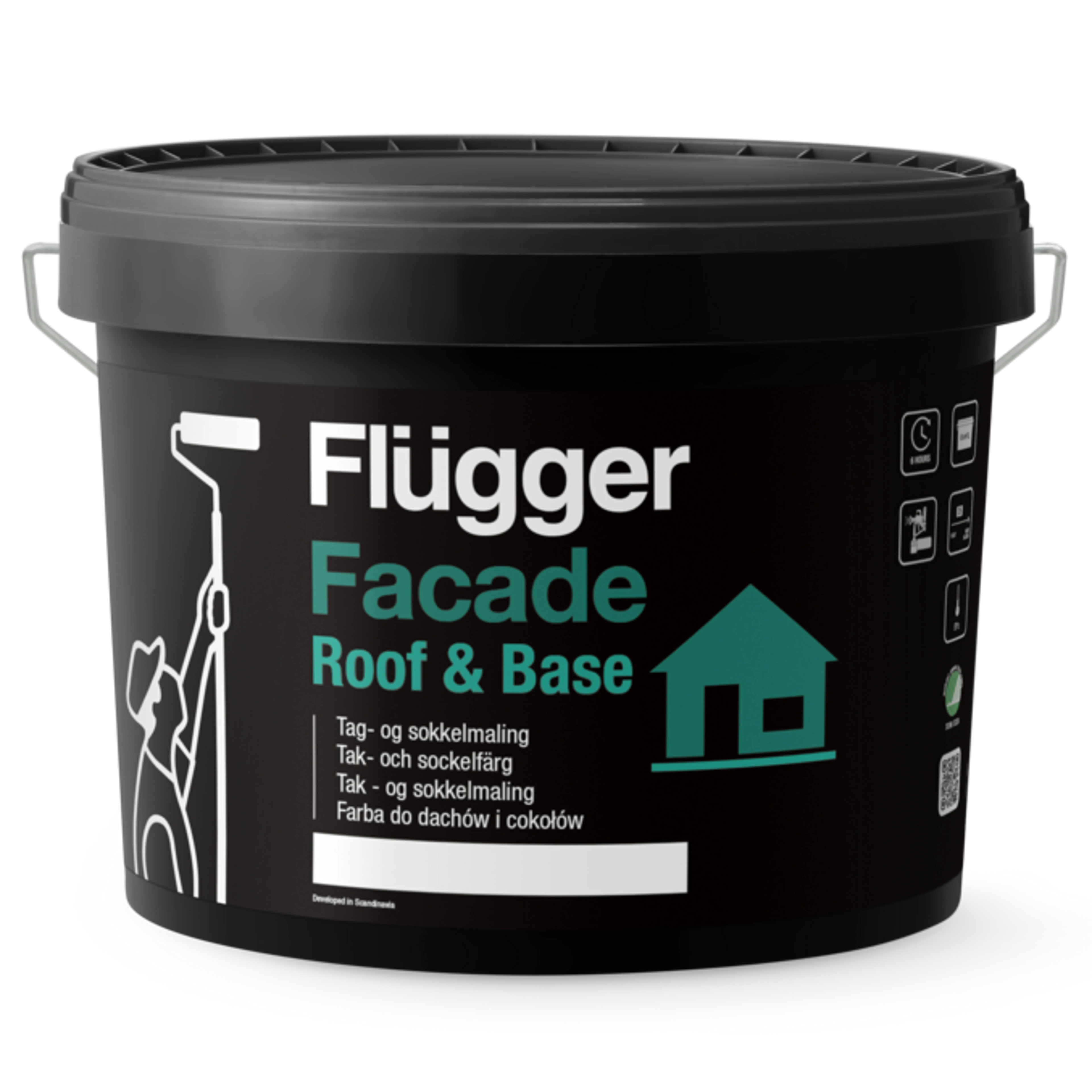 Flügger Facade Roof & Base - Tak/sokkelmaling