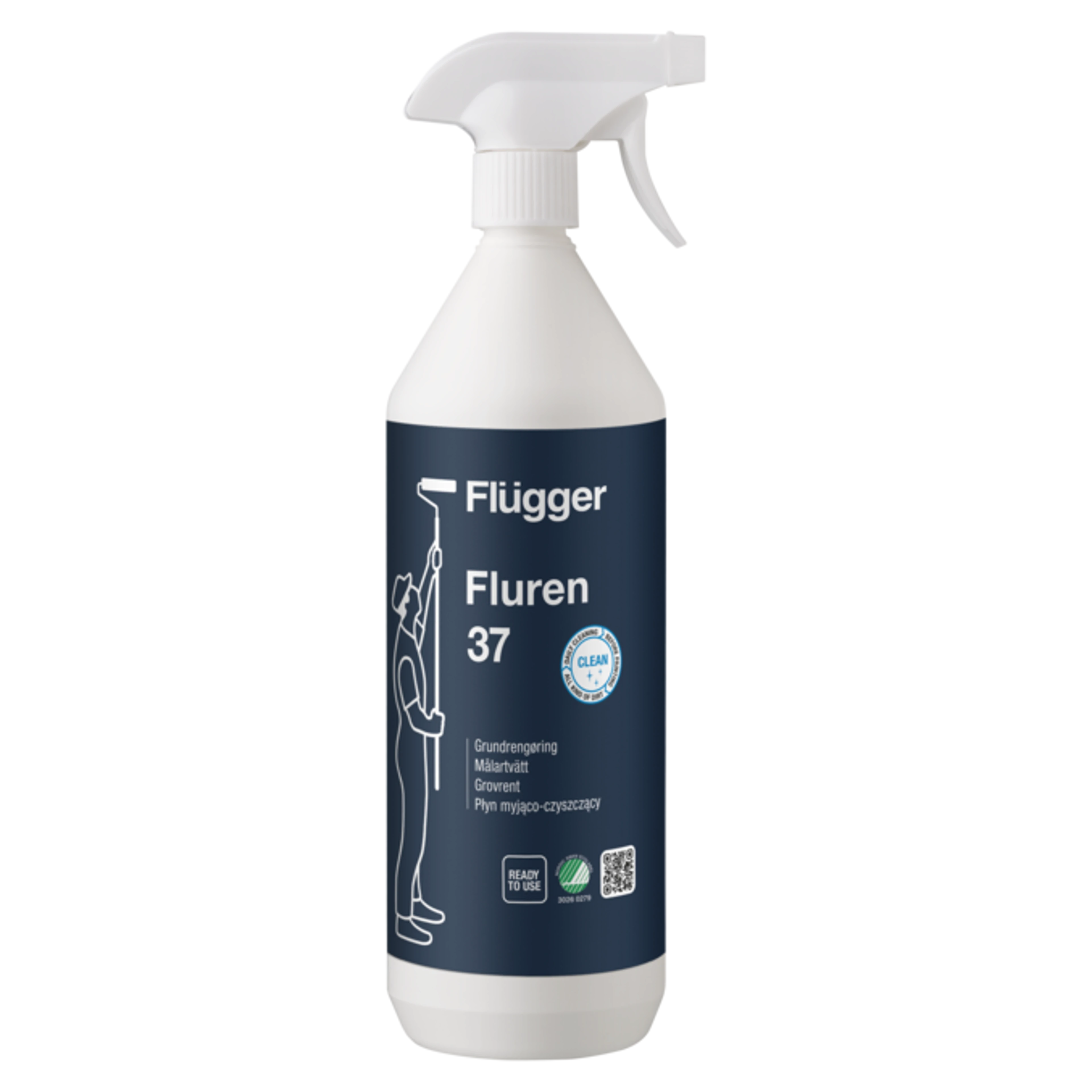 Grunnrengjøring - Flügger Fluren 37 Spray - GReady to use