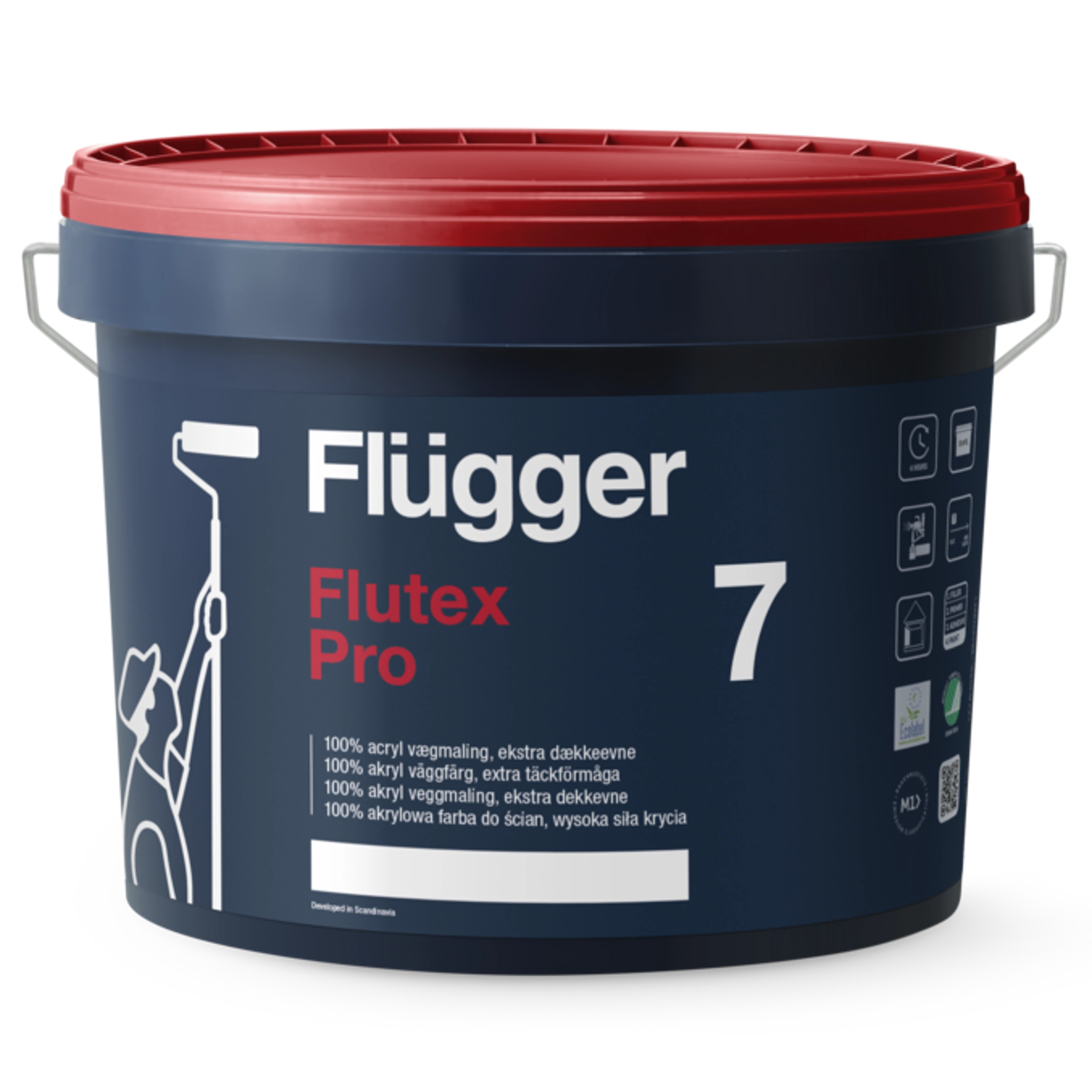 Veggmaling - Flügger Flutex Pro 7
