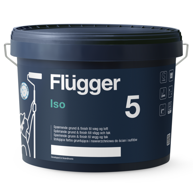 Isolermaling Mat - Flügger Iso 5